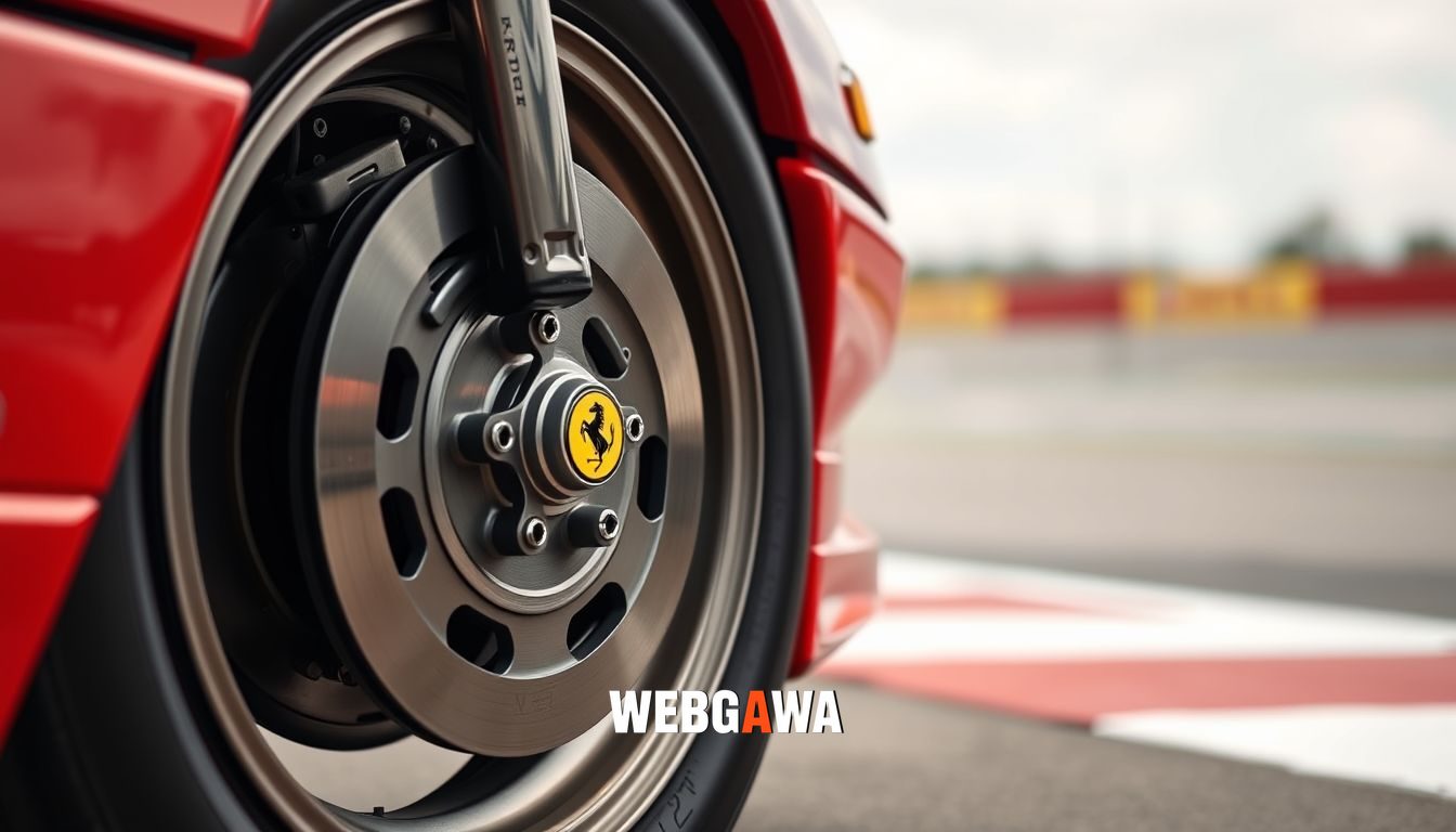 A evolução dos freios na Ferrari