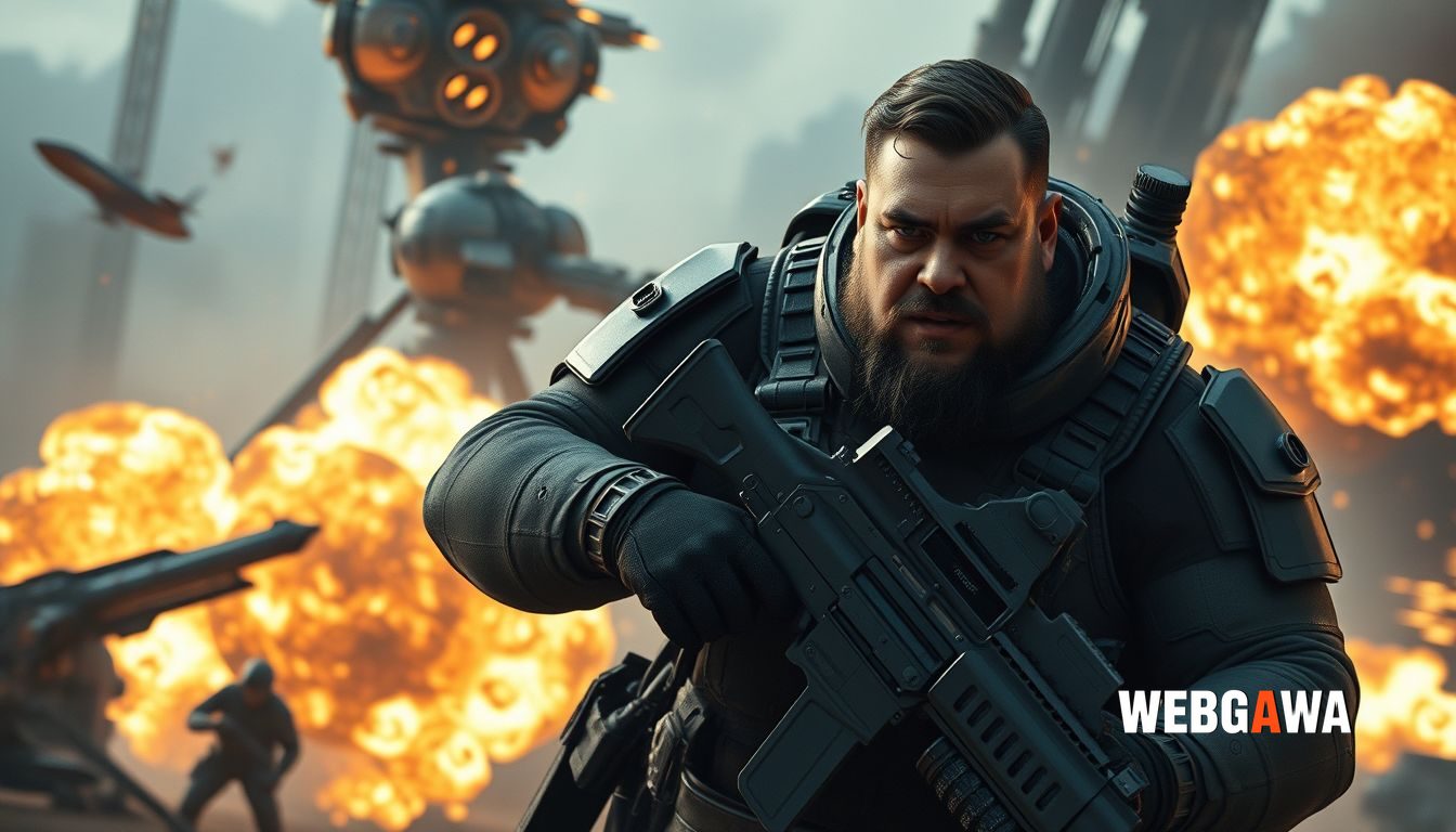 Alan Ritchson é o novo protagonista de Helldivers
