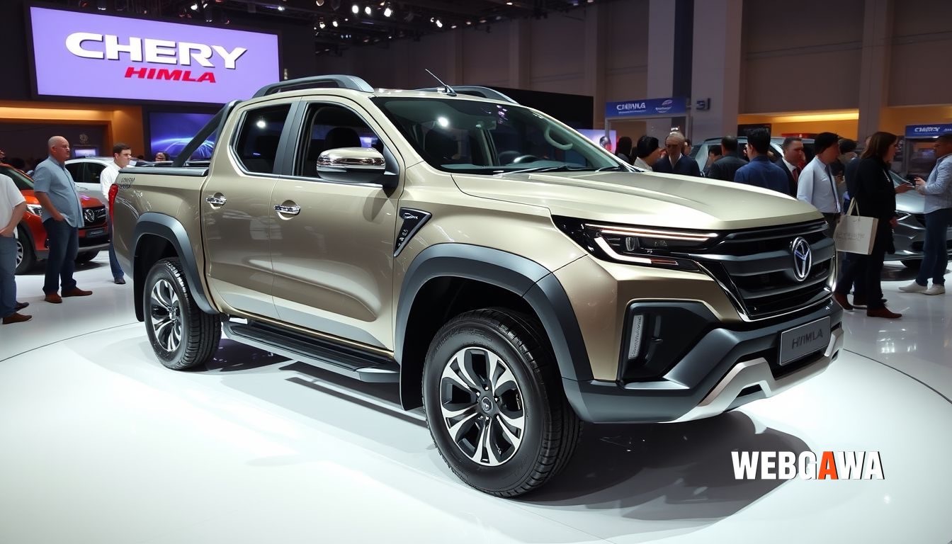 Chery Himla: Nova picape desafia Ranger e Hilux