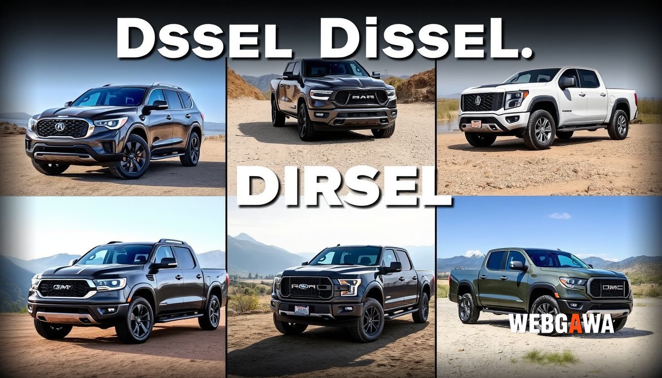 Cinco SUVs e Picapes a Diesel Acessíveis