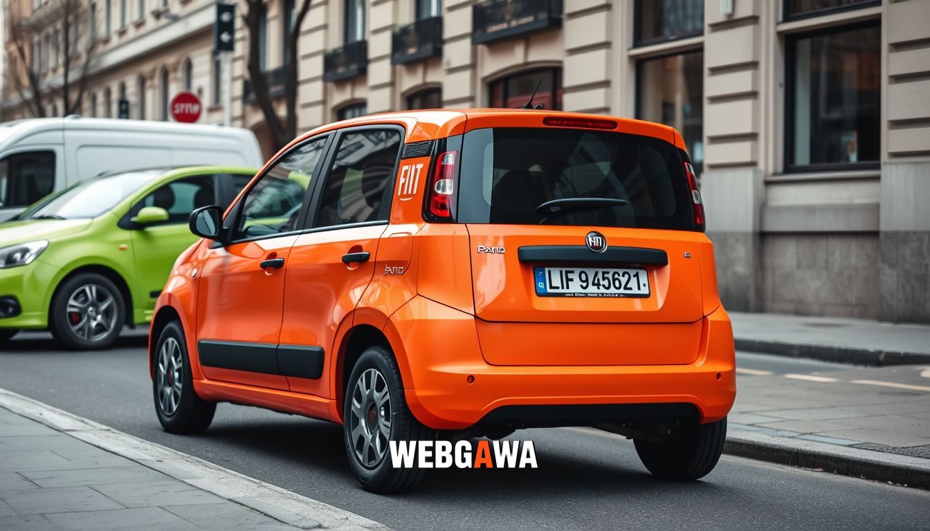 Fiat Panda: O carro mais estreito do mundo