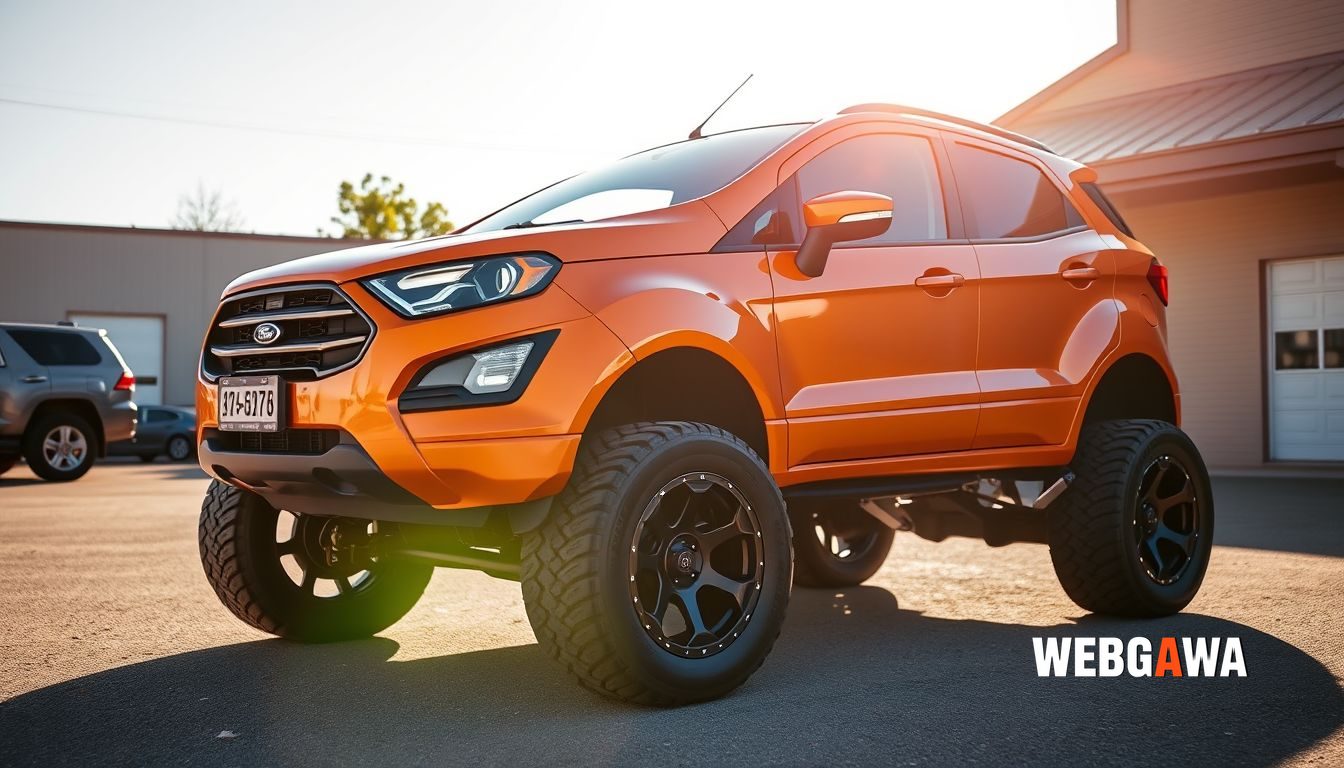 Ford EcoSport de 6 rodas é leiloado por R$ 55 mil