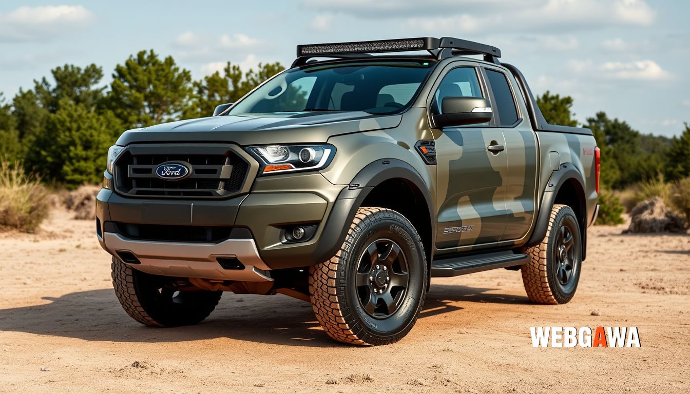 Ford Ranger Super Duty: A Nova Picape Militar