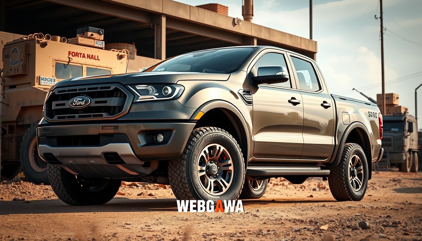 Ford Ranger Super Duty: Nova picape militar
