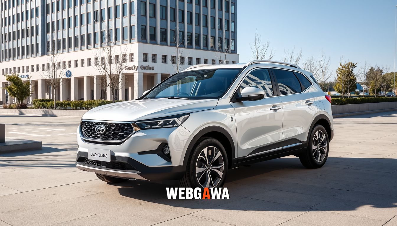 Geely EX5: Potência e Tração Traseira Renovadas