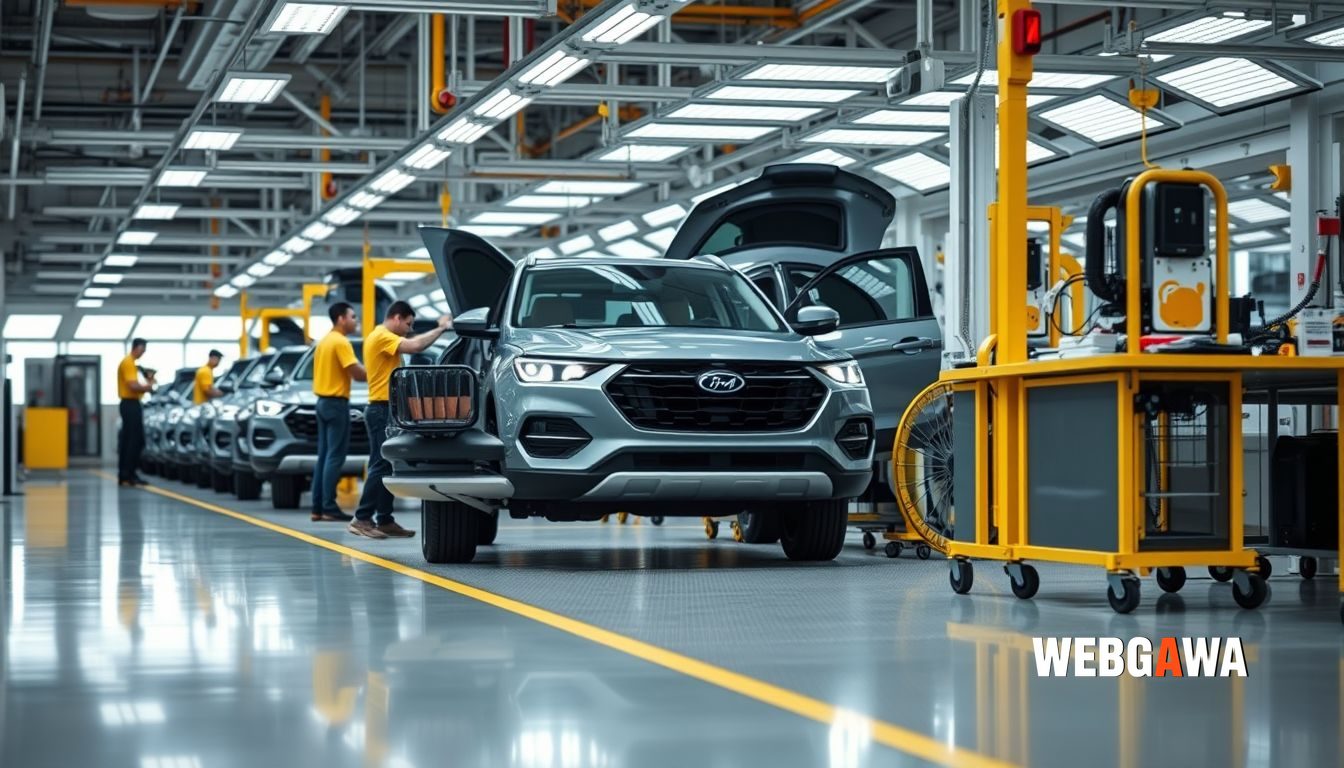 Geely inicia produção no Brasil com SUV híbrido EX5