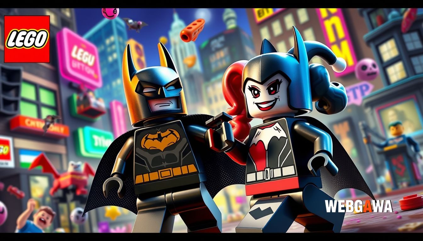 Harley Quinn Ganha Nova Roupa em Lego Batman