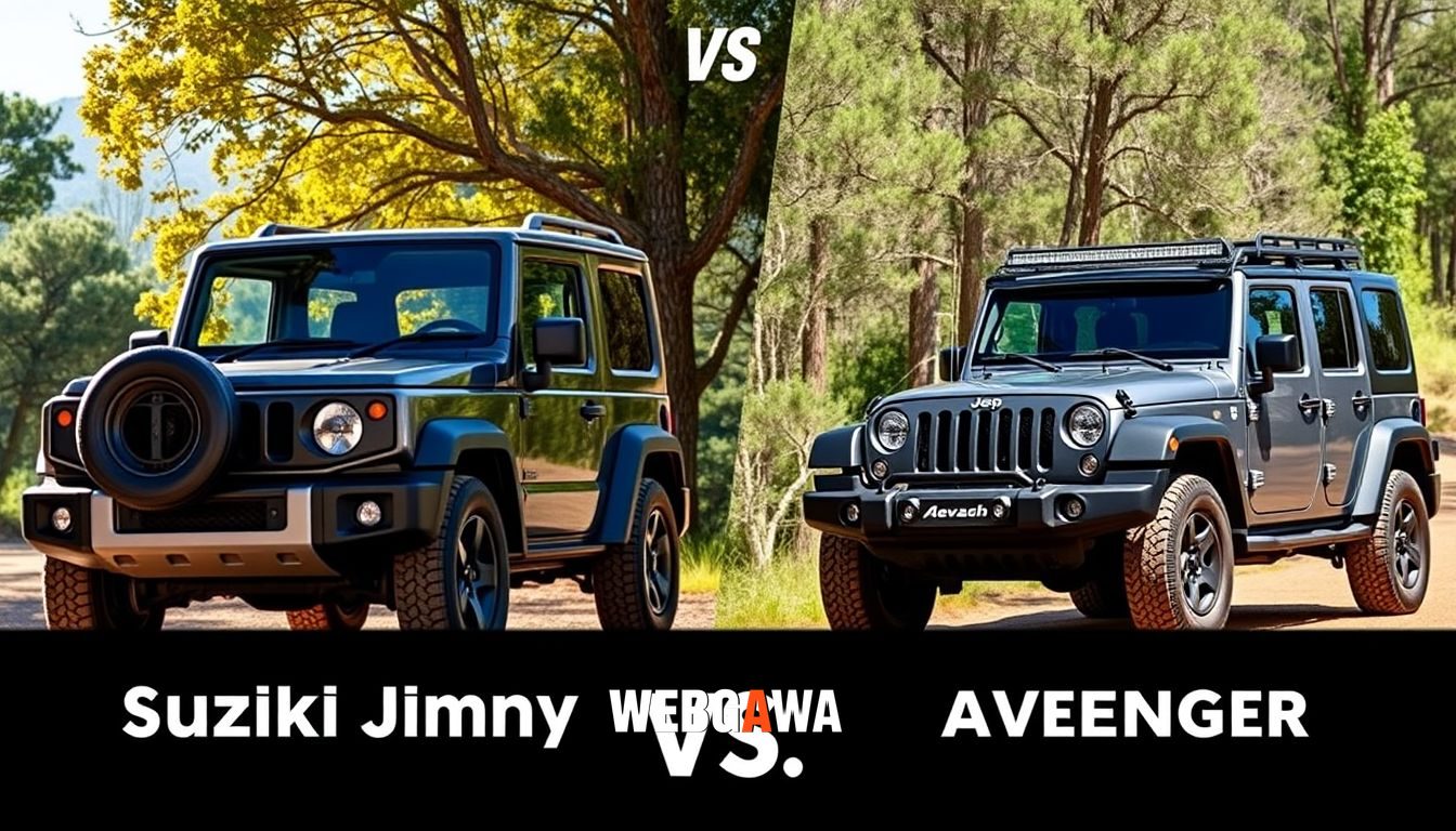 Jeep Avenger vs. Suzuki Jimny