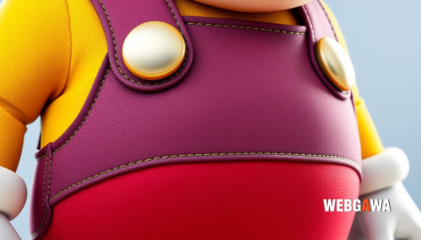 Mario ganha novos detalhes e polêmica com bolsos