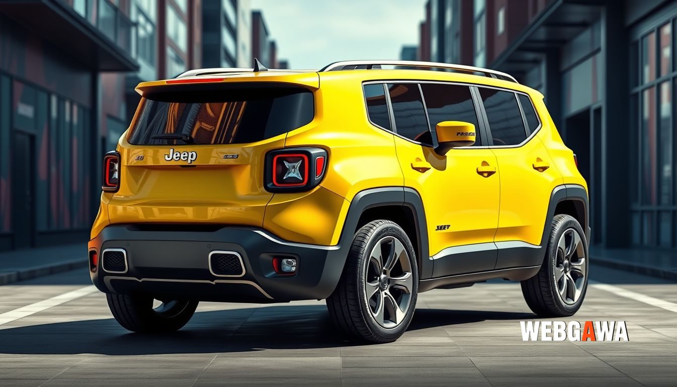 Novo Jeep Renegade: Projeções da Nova Geração