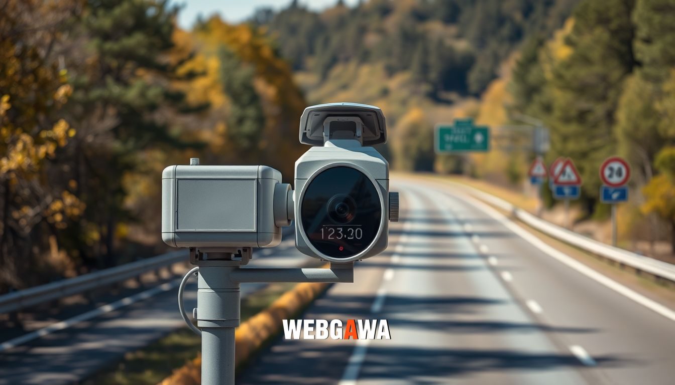 Novo radar de velocidade média