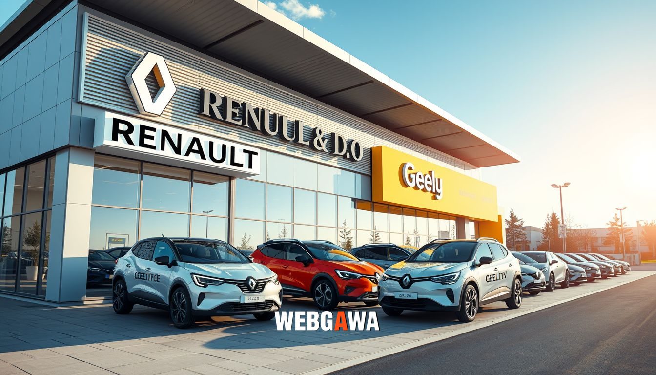 Renault e Geely: Parceria no Brasil