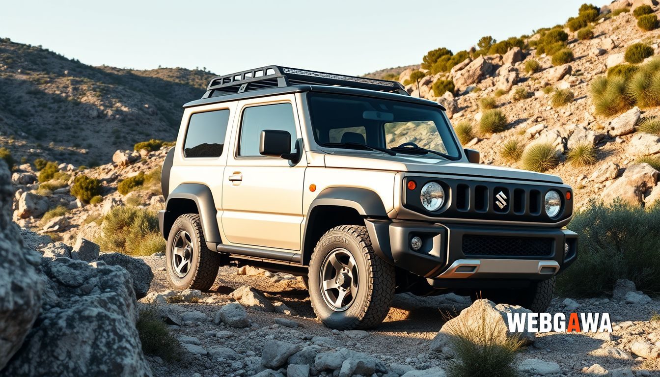 Suzuki Jimny Sierra: O 4x4 que Rivaliza com o Jeep Avenger