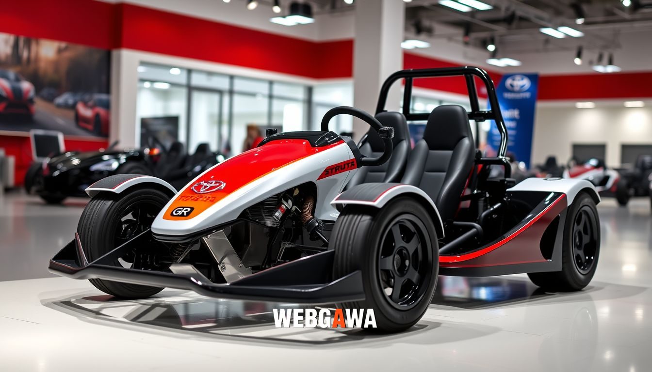 Toyota apresenta GR Kart por R$ 12 mil
