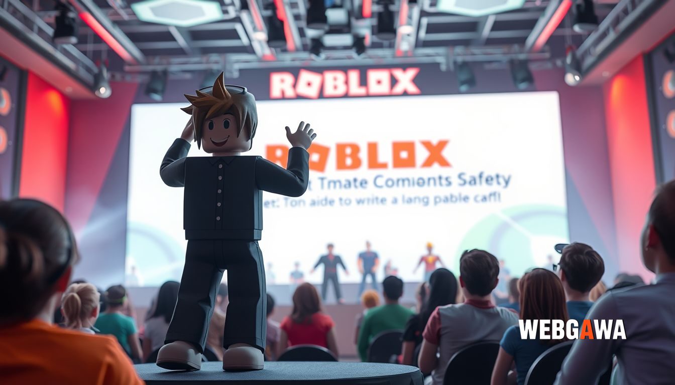 YouTuber protesta por segurança infantil no Roblox