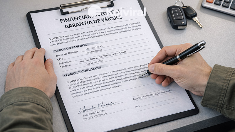 Financiamento com garantia de veículo: use seu carro como garantia e reduza juros no Brasil
