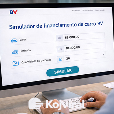 Entenda como o simulador de financiamento de carro BV ajuda a planejar a compra do seu veículo