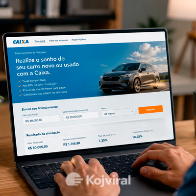 Comprar carro financiado pela Caixa