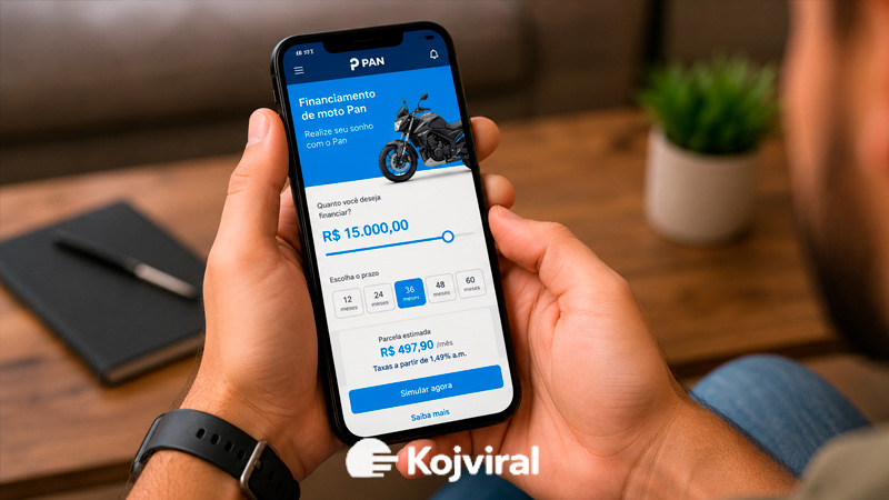 Financiamento de moto Pan como funciona a aprovação, as parcelas e as condições para comprar sua moto