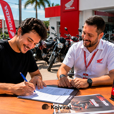 financiar moto com nome sujo