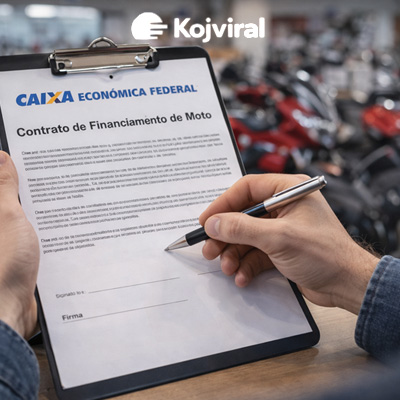 Financiar moto pela Caixa