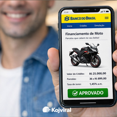 financiar moto pelo Banco do Brasil