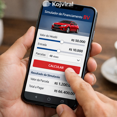 Simulador de financiamento carros BV